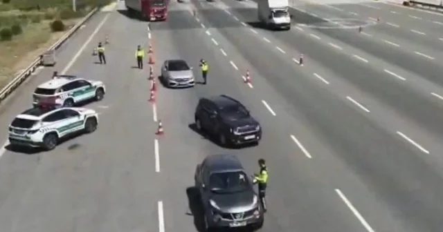 Yılbaşından itibaren havadan denetimlerde 85 bin 842 sürücüye işlem yapıldı VİDEO İZLE