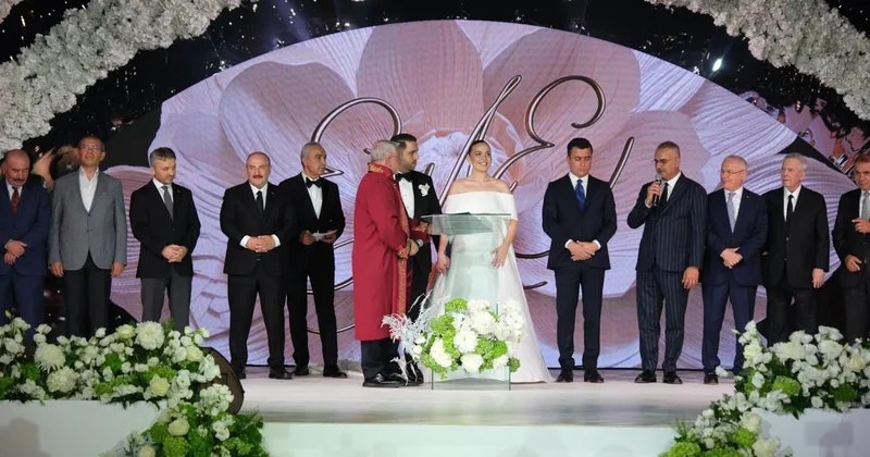 Yılın düğünü Çorum da! İş ve spor dünyası bir araya geldi Sözcü Gazetesi