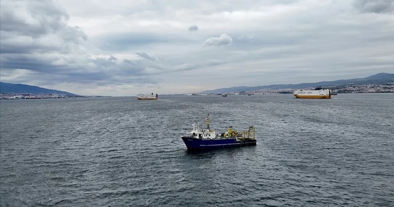 İzmit Körfezi nde 170 hektarlık alandan dip çamuru temizlendi Sözcü Gazetesi