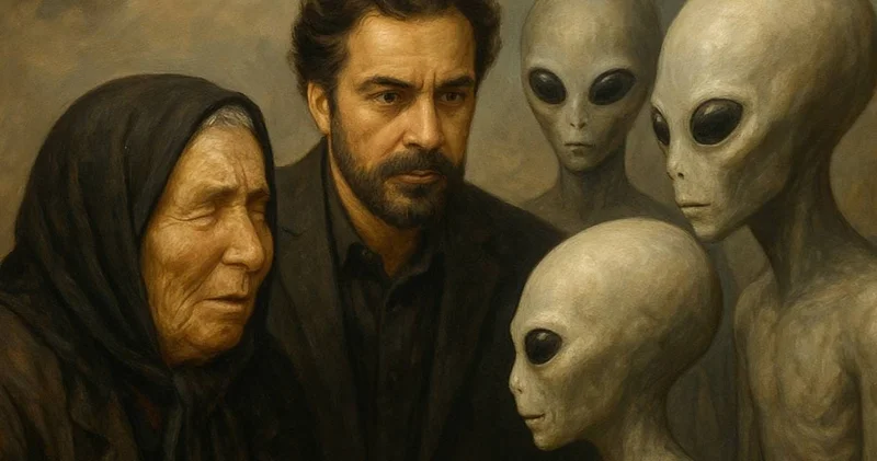 2025 uzaylılarla tanışma yılı mı olacak? Baba Vanga ve Yaşayan Nostradamus tan aynı kehanet!