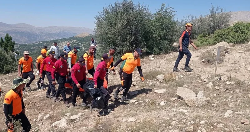 Isparta da kayıp olarak aranan kişiden acı haber