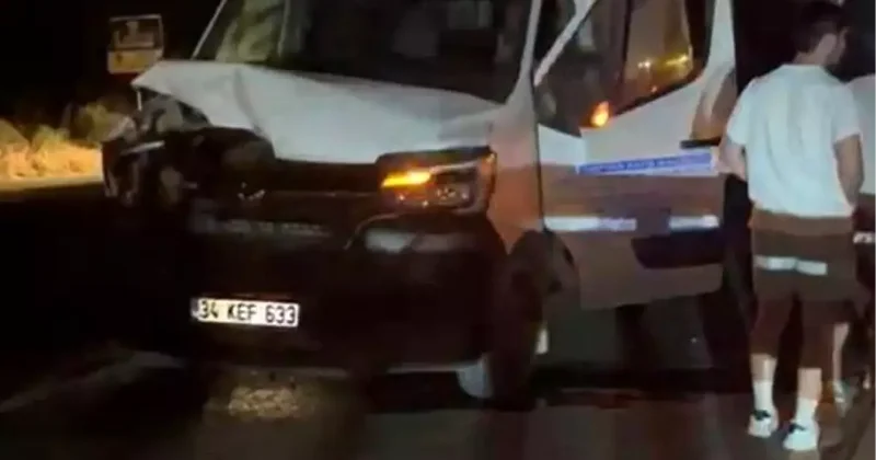 Arnavutköy de Manda Kazası: 3 Yaralı