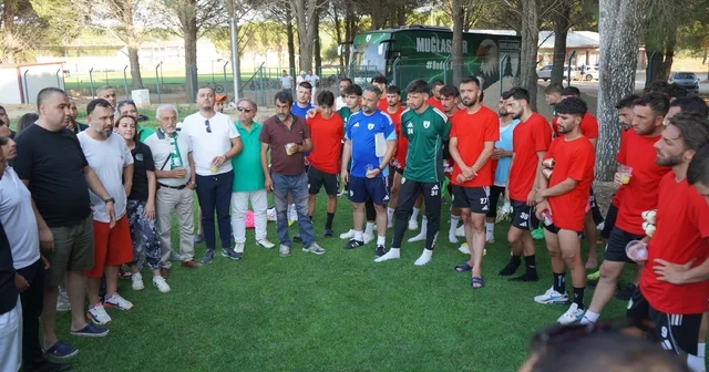 Muğlaspor a taraftar ziyareti Muğla Haberleri