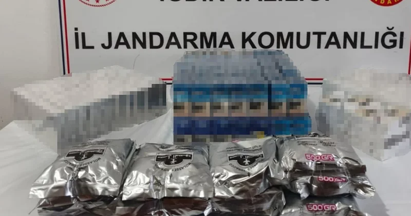 Iğdır da kaçak sigara ve botoks operasyonu: 4 gözaltı