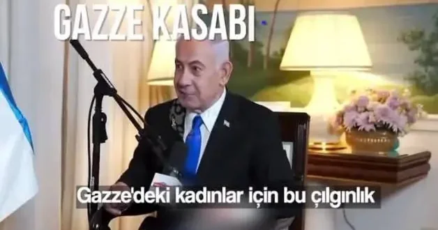 Gazze kasabı şimdide Gazzeli kadınları ağzına doladı