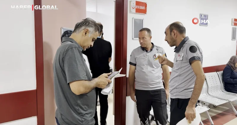 Diyarbakır da hasta yakınından doktora darp girişimi