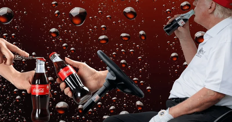 Coca Cola dan Trump formüllü yeni ürün: Tarih verildi