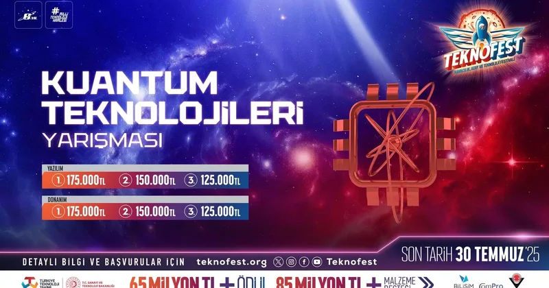 TEKNOFEST Kuantum Teknolojileri Yarışması başlıyor
