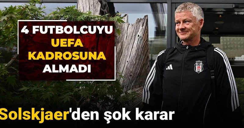 Solskjaer den şok karar: 4 futbolcuyu UEFA kadrosuna almadı