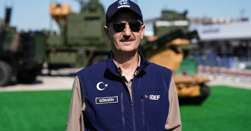Savunma Sanayii Başkanı Görgün: IDEF uluslararası savunma fuarları arasında marka haline geldi