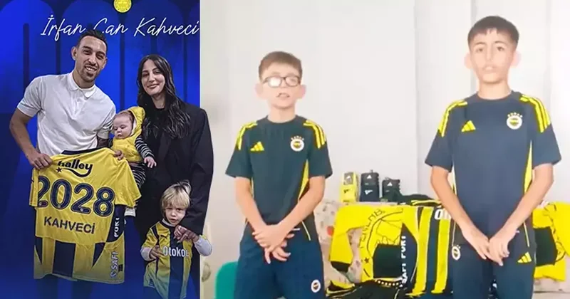 İrfan Can Kahveci ve eşinden minik taraftarlara duygulandıran sürpriz Fanatik Spor Haberleri Video