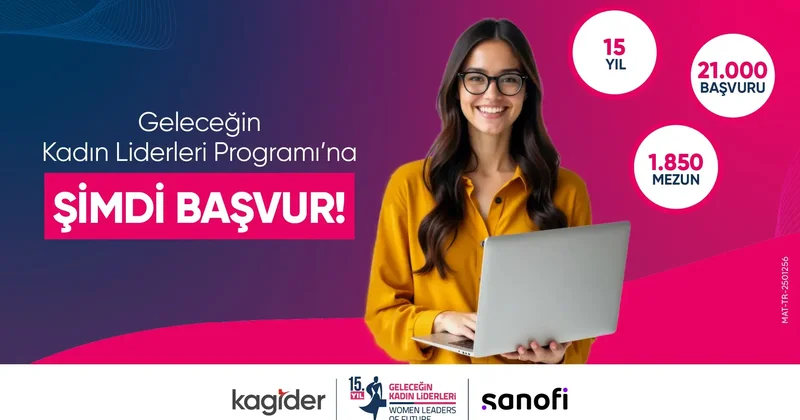 Geleceğin Kadın Liderleri Programı’nın 15’inci dönem başvuruları başladı