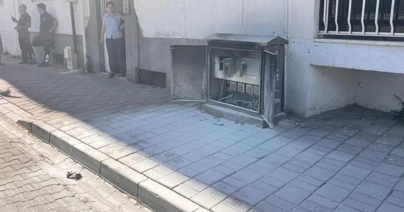 Elektrik panosunda çıkan yangın ekipleri harekete geçirdi