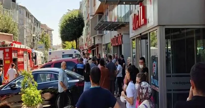 Hastanede yangın paniği
