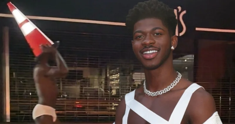 İç çamaşırıyla yolda yürüyen şarkıcı Lil Nas X hastaneye kaldırıldı magazin haberleri