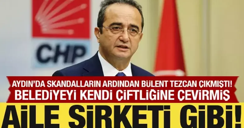 CHP li Bülent Tezcan Kuşadası Belediyesi ni kendi çiftliğine çevirmiş