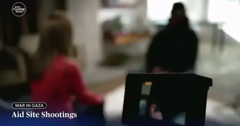 CBS News e konuşan ABD li görgü tanığı: Yardım kılıflı Ölüm tuzağında ABD liler katliam yaptı