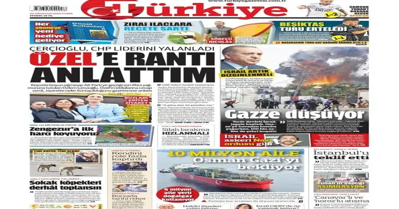 Tarihi adım: İlk harcı atıyoruz! 22 Ağustos 2025 gazete manşetleri