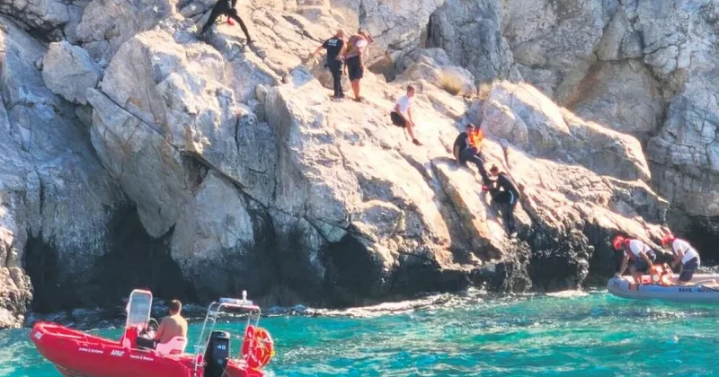 Kayalıklarda hayata tutundular
