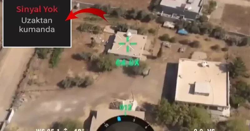 Kaçak elektrik taraması yapan dronu tüfekle vurup düşürdüler