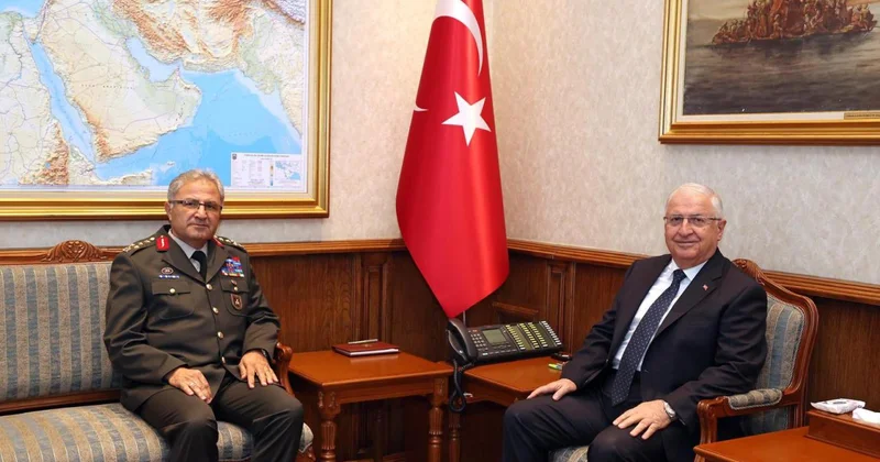 Bakan Güler, Kara Kuvvetleri Komutanı Orgeneral Tokel i kabul etti