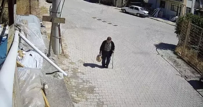 5 gündür aranan yaşlı adamın son görüntüleri ortaya çıktı... Torununu arayıp Kayboldum, düştüm. Burada öleceğim demişti