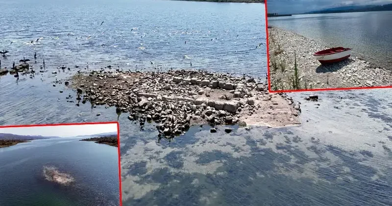 Sapanca Gölü’ndeki su miktarı ‘kritik’ seviyeye geriledi