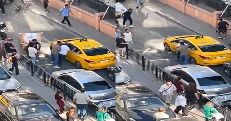 Taksi şoförüne saldırı: Silah çekip yumrukladı Sözcü Gazetesi