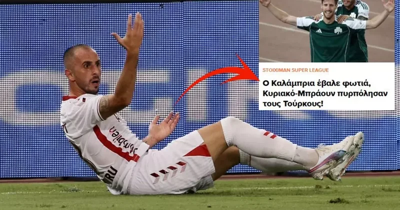 Bu ne kin bu ne öfke! Samsunspor maçı sonrası Yunan basınında skandal manşet