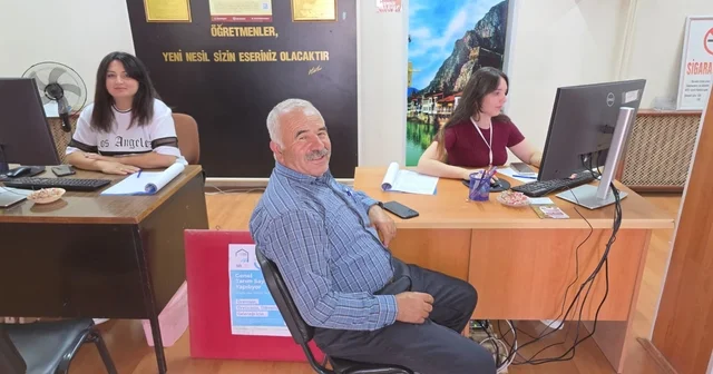 Gümüşhacıköy de genel tarım sayımı çalışmaları Amasya Haberleri