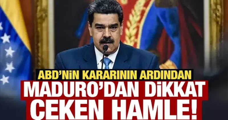 ABD nin kararının ardından Venezuela dan ulusal seferberlik çağrısı!