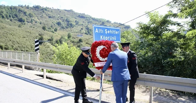 Giresun da sel afetinin beşinci yılında şehit askerler ile kayıp operatör anıldı Giresun Haberleri