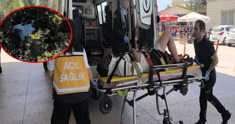 Saatlerce bekledi yardım gelmeyince kendi imkanlarıyla kurtuldu