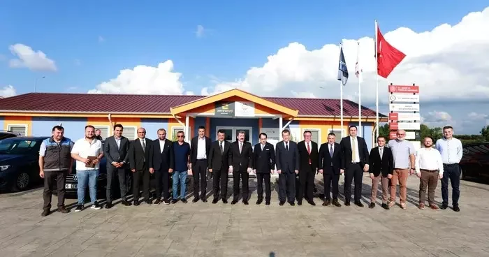 Samsun Yeni OSB liman hattında demiryolu çalışmaları