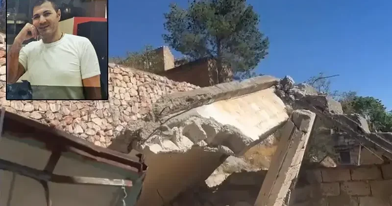 Yıkılan duvarın altında kalan ev sahibi öldü