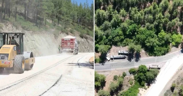 Bursa’da 35 yıllık dağ yolu yenilendi: Ulaşım güvenli ve kolay hale geldi Bursa Haberleri