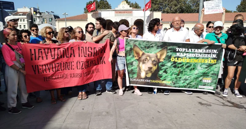 Yaşam savuncularından İstanbul Valiliği önünde eylem Agos