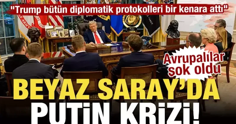 Beyaz Saray da Putin krizi! Bütün diplomatik protokolleri bir kenara attı