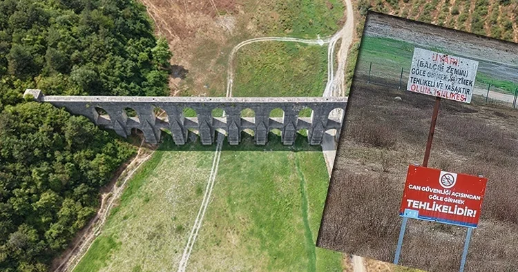 İstanbul da korkutan görüntü! 8 barajın doluluk oranı yüzde 50 nin altına düştü