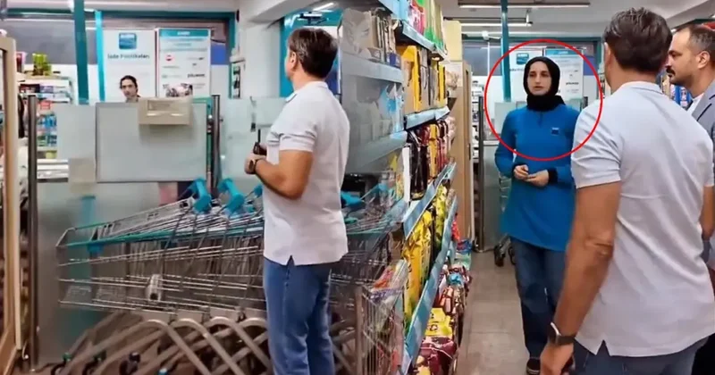 Zincir marketi denetime giden belediye başkanı, personelin cevabı karşısında kalakaldı