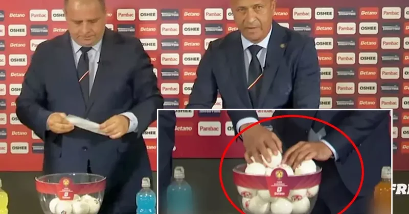 Dünya bu anları konuşuyor! Romanya daki canlı kura çekiminde şaibe iddiaları