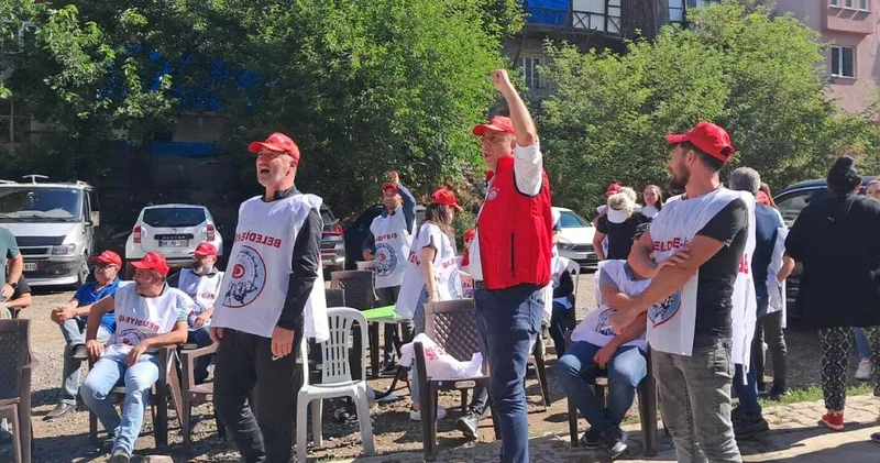 Mahkeme kararına rağmen işe alınmayan işçilerin çadırına polis müdahalesi