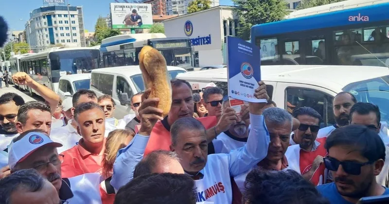 Memurların saray yürüyüşüne barikat engeli Sözcü Gazetesi