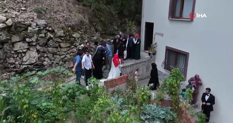 Düğündeki dehşet drone kamerasında! Son dakika haberleri