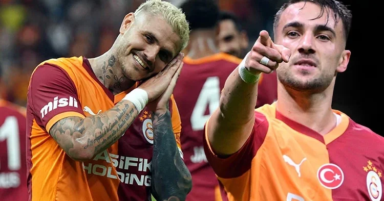 Galatasaray dan tarihi seri! Yunus Akgün ve Icardi durdurulamıyor
