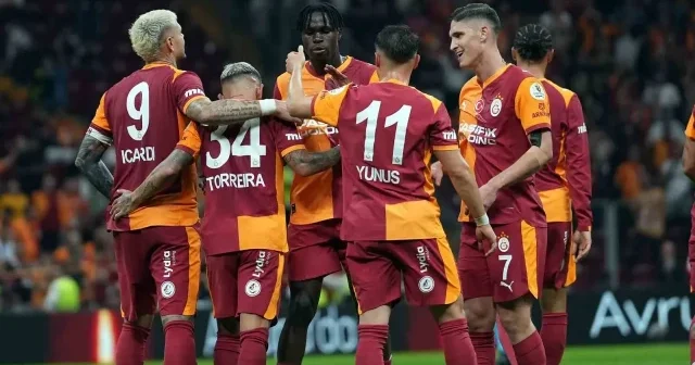 Galatasaray haberleri: Cimbom dan Süper Lig’de 6 maçta 18 gol Futbol Haberleri