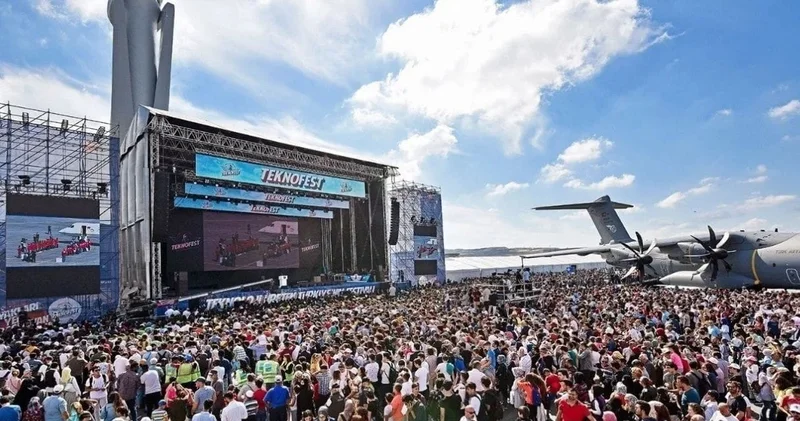 TEKNOFEST e 1 milyon 32 bin kişi katıldı