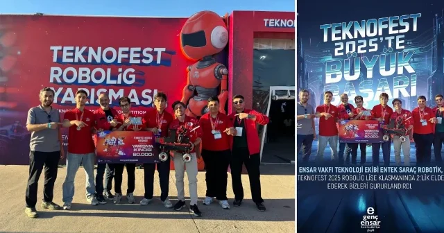 Saraç Robotik ENTEK desteğiyle TEKNOFEST te başarıya koştu Savunma Sanayi Haberleri