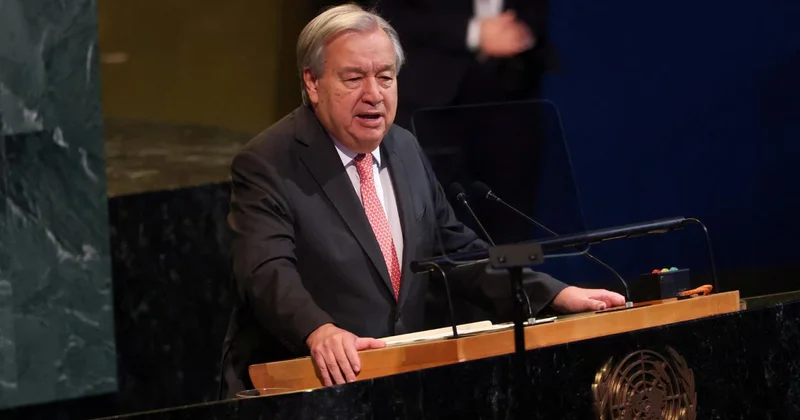 Guterres: Filistinliler için devlet kurmak bir ödül değil, bir haktır