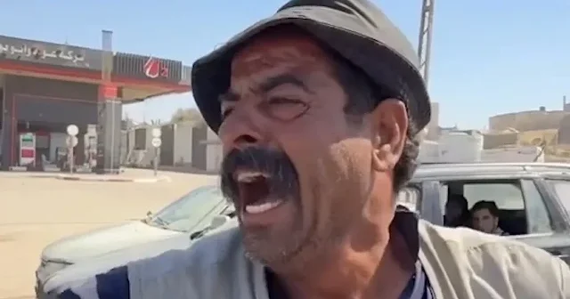 Filistinli adam dünyaya haykırdı: Firavun Gazze denizinde boğulacak VİDEO İZLE